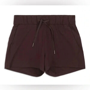 Lululemon On The Fly Brown Shorts  3” Size 4